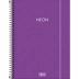 Caderno Espiral Univ. Capa Plástica 10 Matérias 160 Fls Neon Tilibra