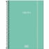 Caderno Espiral Univ. Capa Plástica 10 Matérias 160 Fls Neon Tilibra