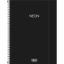 Caderno Espiral Univ. Capa Plástica 10 Matérias 160 Fls Neon Tilibra