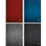 Caderno Espiral Univ. Quadriculado Capa Dura 5x5mm 96 Fls Zip Tilibra