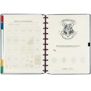 Caderno Desmontável Univ. 1 Matéria 80 Fls Inteligente Harry Potter Jandaia