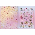 Caderno Quadriculado Brochura Univ. 1 x 1cm Capa Dura 40 Fls Princesas Tilibra