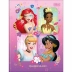 Caderno Quadriculado Brochura Univ. 1 x 1cm Capa Dura 40 Fls Princesas Tilibra