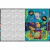 Caderno Quadriculado Brochura Univ. 1 x 1cm Capa Dura 40 fls Raptor Tilibra
