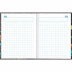 Caderno Quadriculado Brochura Univ. 1 x 1cm Capa Dura 40 fls Raptor Tilibra