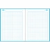 Caderno Quadriculado Brochura Univ. 1 x 1cm Capa Dura 96 Fls D+ Azul Tilibra 346268