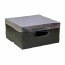 Caixa Organizadora Média Quadrada 29 x 29 x 15cm Metalizada Dello