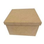 Caixa Quadrada MDF 20 x 20 x 13 cm