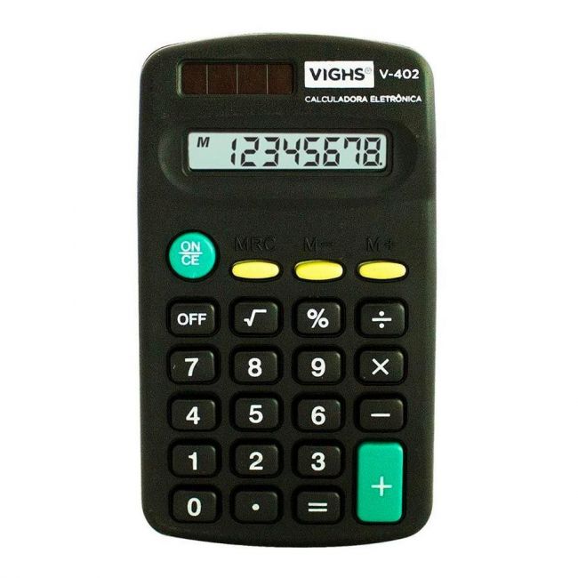 Calculadora Bolso 8 Dígitos Vighs V-402