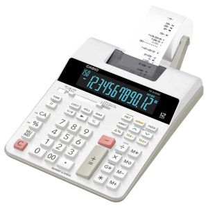 Calculadora com Bobina 12 Dígitos Casio FR2650RC-B-DC Bivolt