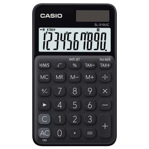 Calculadora Mesa 10 Dígitos Casio SL310UCBKNDC Preta Fun H/Tx 