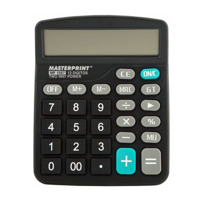 Calculadora Mesa 12 Dígitos Masterprint MP-1087