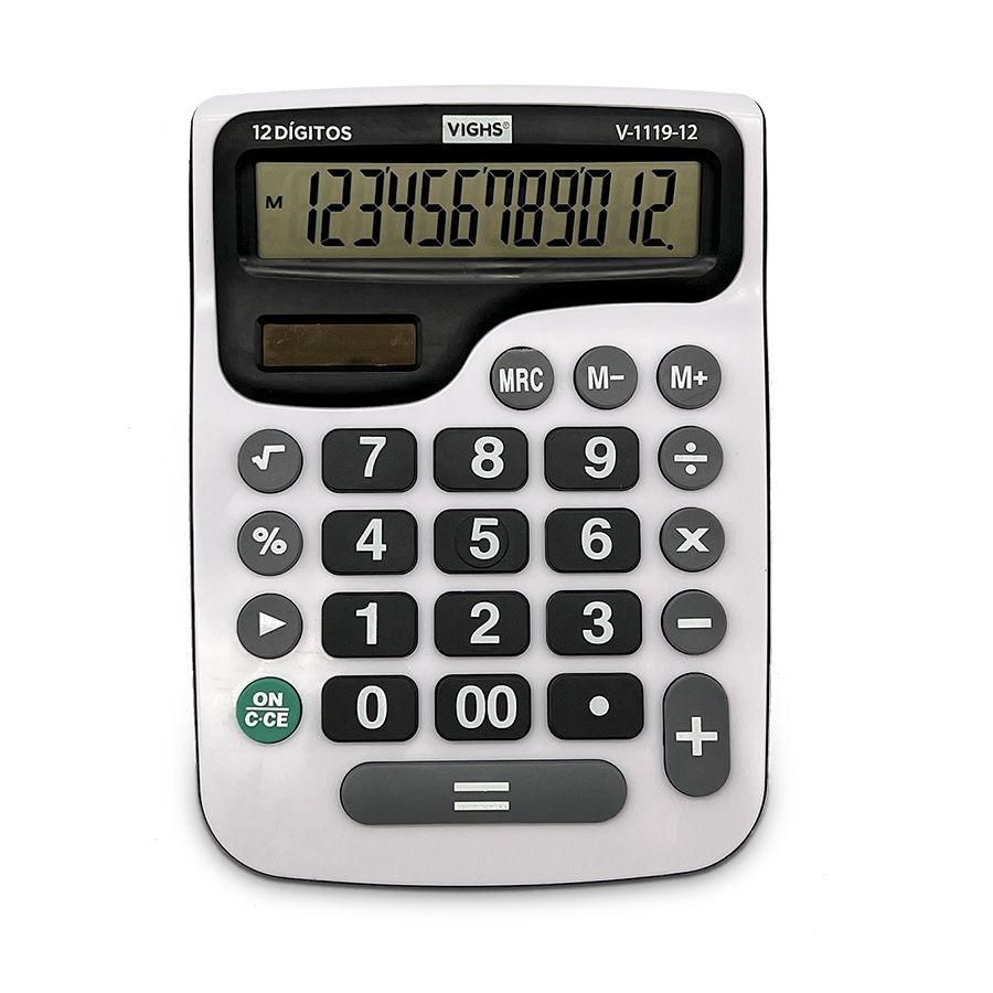 Calculadora Mesa 12 Dígitos Vighs 