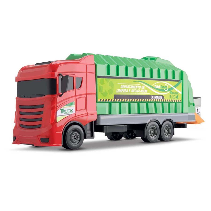 Caminhão Garbage Truck Sortido Orange Toys 0419