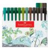 Caneta Hidrográfica Faber Castell Fine Pen 0,4mm Estojo c/48 cores