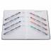 Caneta Rollerball Uni-Ball Vision Elite Preta UB-200