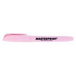 Caneta Marca Texto Masterprint Pastel MP 612 cx c/6 - Rosa