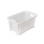 Cestinha Plástica Empilhável Trama 13 x 8 cm Plasútil 8833