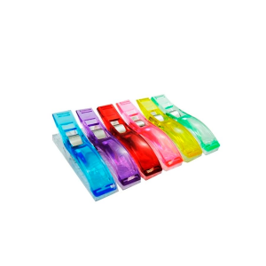 Clips Colorido para Quilting e Embalagens c/6 Unid Westpress