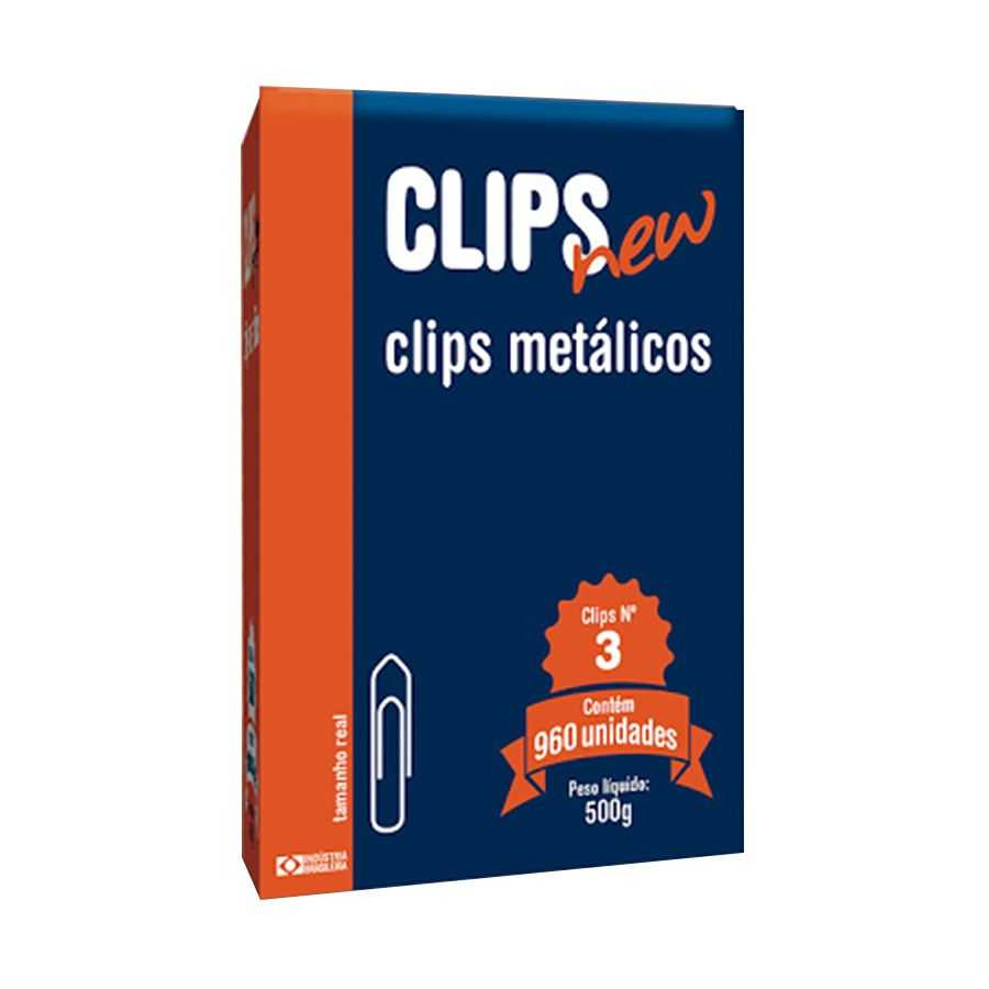 Clips Galvanizado Nº  3 Clips Top c/960 Unid