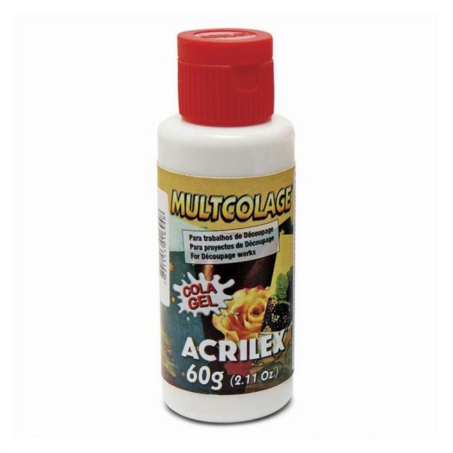 Cola para Decoupage Multcolage 60g Acrilex 18160