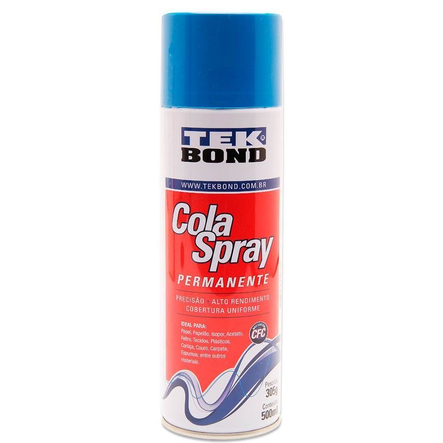 Cola Spray Permanente 500ml 305g Tek Bond
