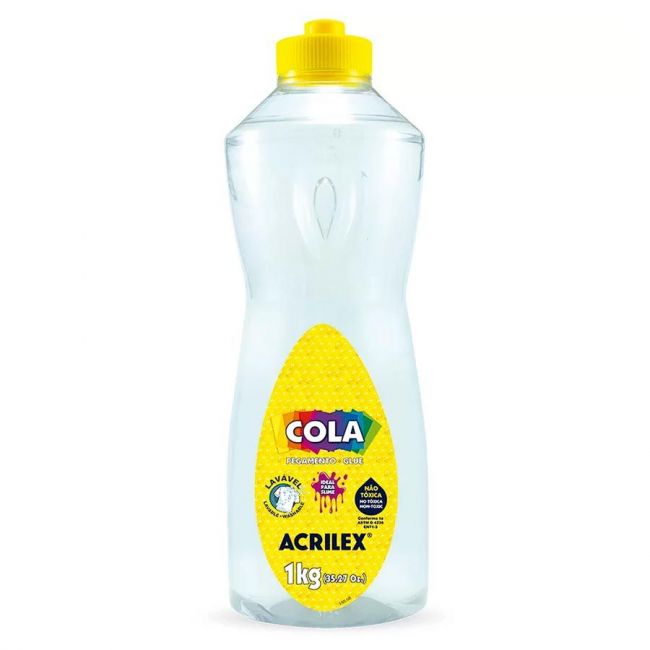 Cola Transparente 1kg Acrilex