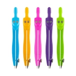 Compasso Escolar Metal BRW Neon Sortido CP1006