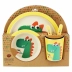 Jogo para Jantar Infantil Bambu Clink CK5181 pct c/5 Peças