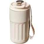 Copo Térmico 400ml Com Tampa Display Temperatura Branco Moment CB3880