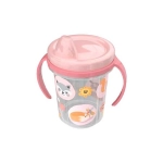 Copo Plástico 330ml Trio Decorada Feminino Plasútil 9316