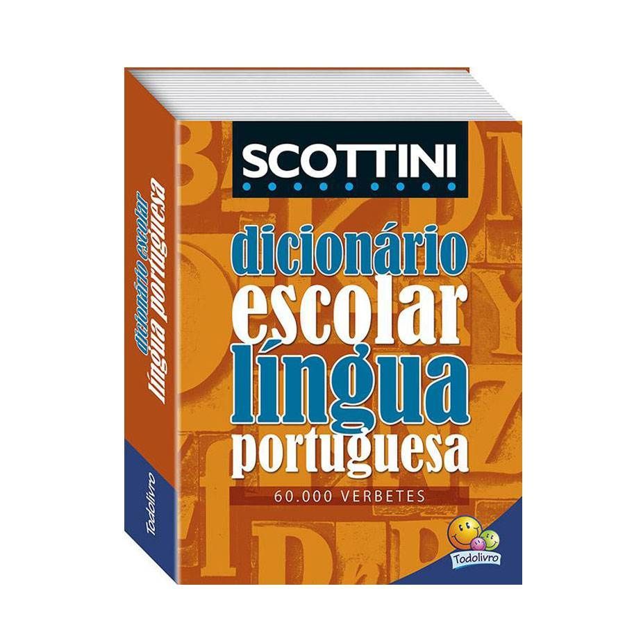 Dicionário Português Todolivro Scottini 60.000 Verbetes
