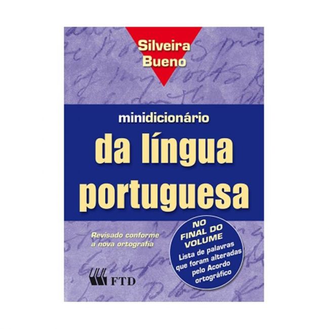 Dicionário Português Silveira Bueno com índice unha (Capa Flex) - Editora FTD
