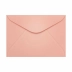 Envelope Color Visita 114x162mm cx c/100 Unid Scrit - Rosa Claro Fidji