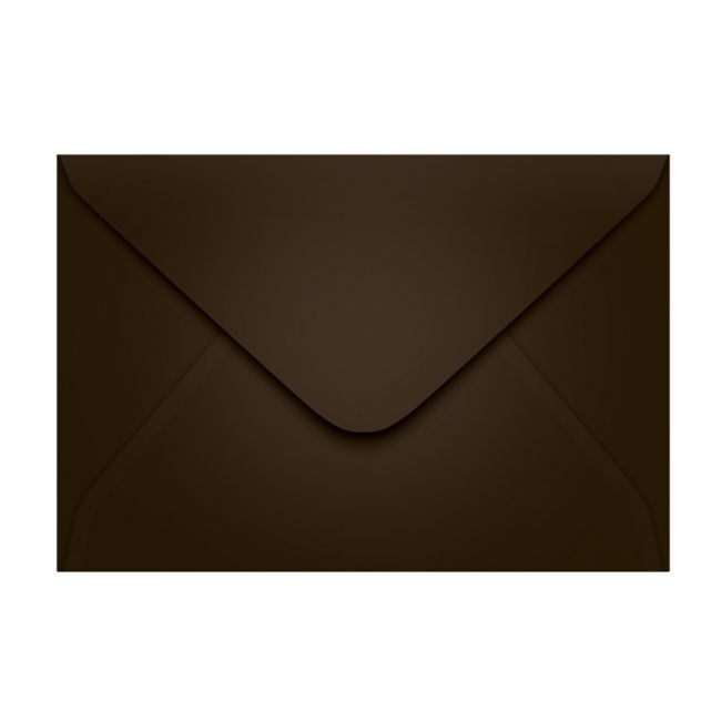 Envelope Color Convite 160x235mm pct c/10 Unid Scrity - Marrom 