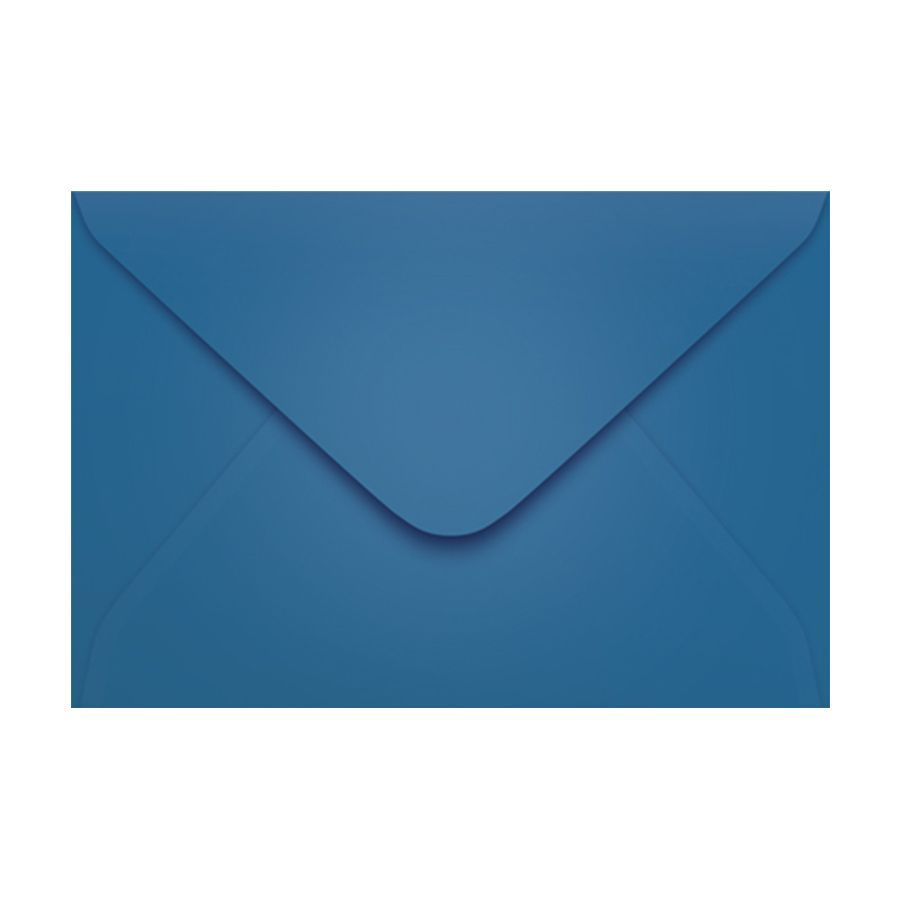 Envelope Color Visita 72x108mm cx c/100 Unid Scrit - Azul Royal Grécia