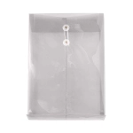 Envelope Vai e Vem Plástico Ofício 255x347 mm Cristal DAC UNID 625PP-TR 