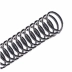 Espiral para Encadernação Preto 09mm para 50 Fls pct c/100 Unid Art Nova