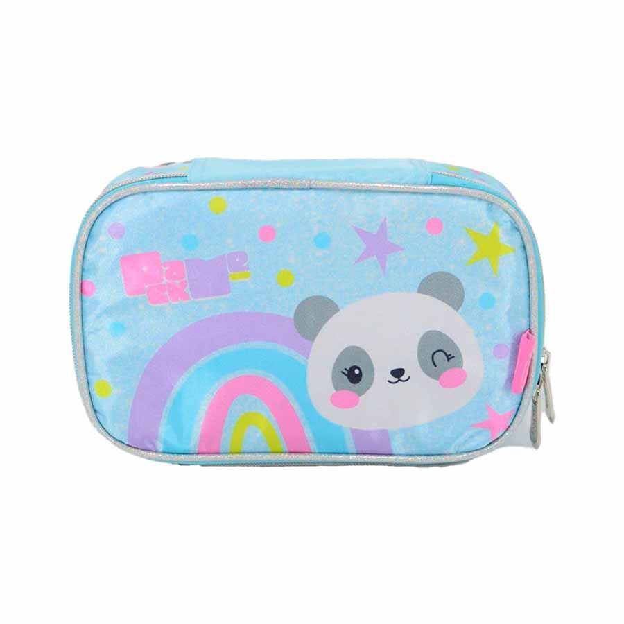Estojo Box Pack Me Panda Rainbow Pacific 