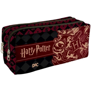 Estojo Escolar Harry Potter Tecido Duplo Grande DAC 4368