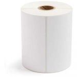 Etiqueta Rolo Couchê Branca 100 x 150mm 1 Carreira cx. c/05 Unid. Mundo Bras