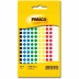 Etiqueta Cartela Redonda 6mm 715 Etiq Multicolor Pimaco 886593