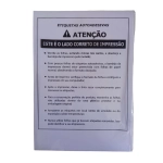 Etiqueta InkJet Laser Carta 80 E.F 12,7 x 44,45mm cx c/100 Fls Colacril CC187 Economica