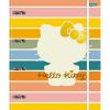 Fichário Colegial Cartonado com Elástico Hello Kitty Jandaia