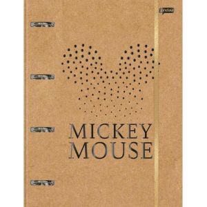 Fichário Colegial Cartonado com Elástico Mickey e Minnie Arts Kraft Jandaia