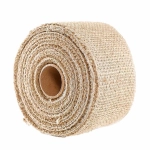 Fita de Juta 60mm x 9,5m  METRO Trama Fechada Natural Halley 6079.31
