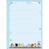Folha para Caderno Disco Univ. Pautado 50 Fls 90g Decorado Snoopy Tilibra 356875