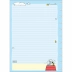 Folha para Caderno Disco Univ. Pautado 50 Fls 90g Decorado Snoopy Tilibra 356875