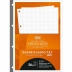 Folha para Fichário Universitário Quadriculado 80 Fls 7x7mm 63g Tilibra 346365