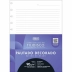 Folha para Caderno Disco Univ. Pautado 80 Fls 90g Branco Decorado Tilibra 332674